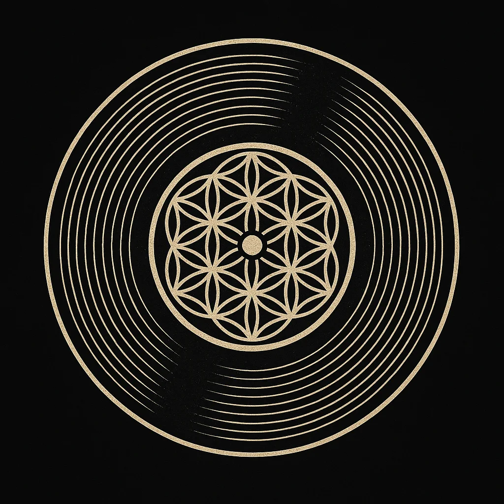 Astrion Logo - Cosmic Geometry Vinyl